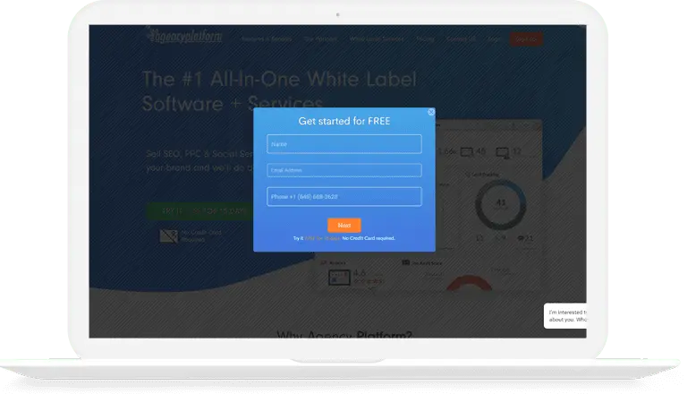 create your account